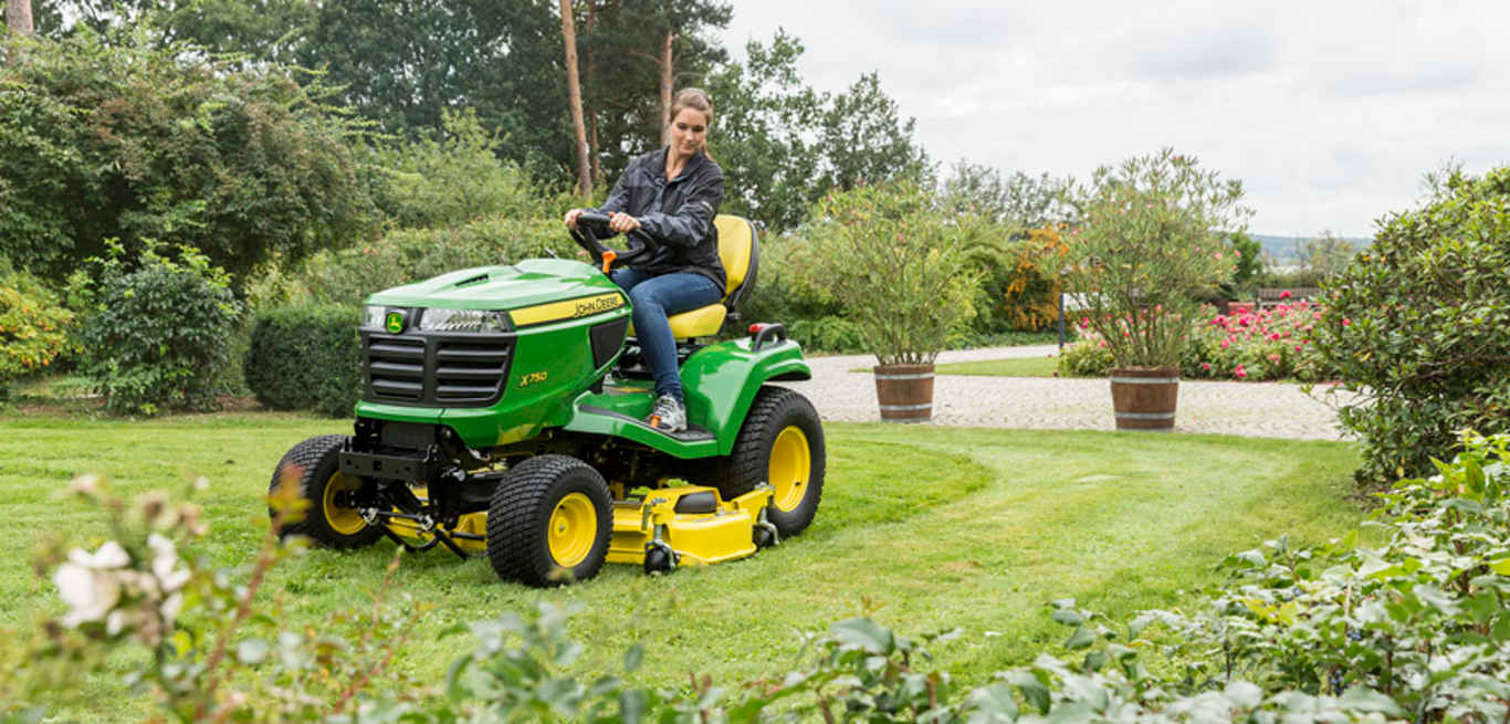 Tractor de jardín