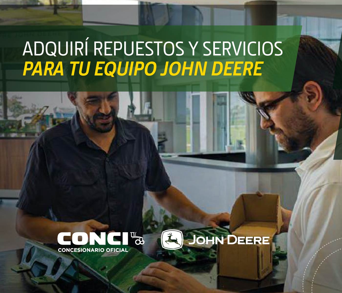 REPUESTOS SERVICIOS FINANCIACIÓN JOHN DEERE