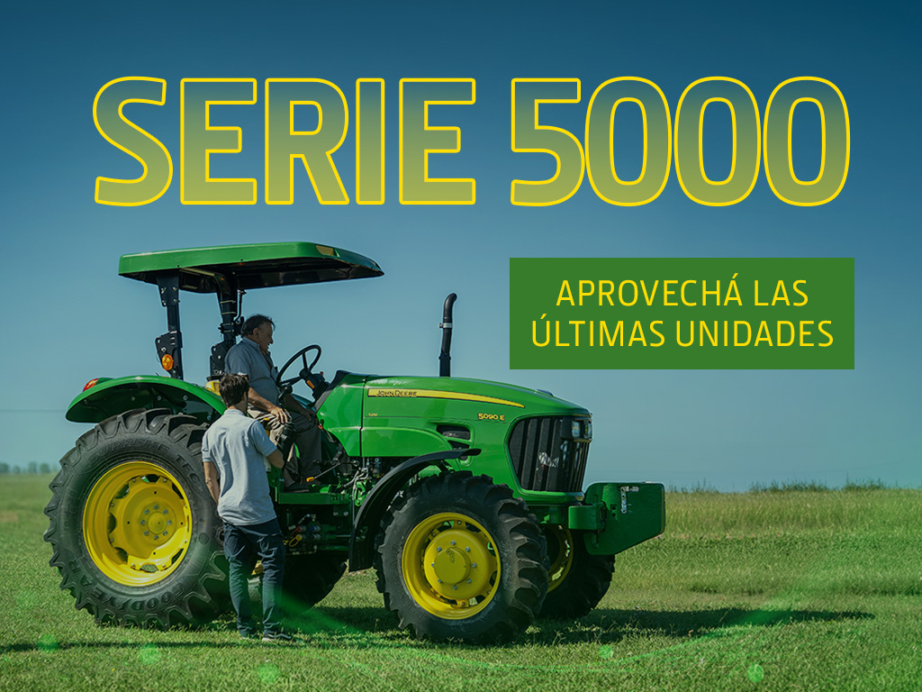 Serie 5000. Aprovechá las últimas unidades