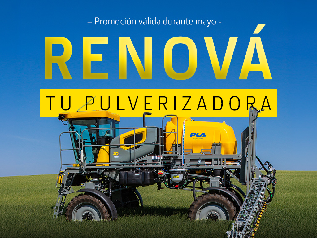 Renová tu pulverizadora