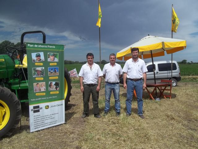 Los asesores de producto de CONCI, presentes en el evento.